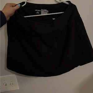 Black Athletic Skirt
